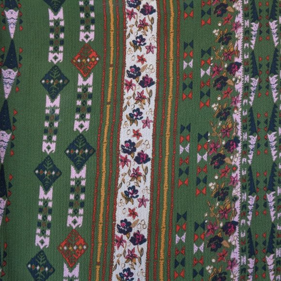 Relisted Altar’d State boho bell sleeve print long dress cottagecore size S - Picture 11 of 15